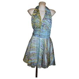 Kurzes Kleid mit Animalprint - Pinko