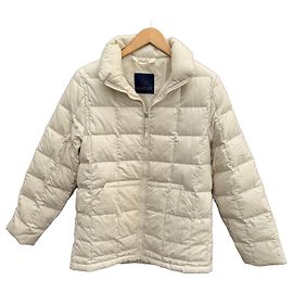 Chaqueta de Plumón Moncler para Mujer en Crema