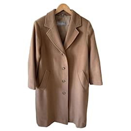 Abrigo de lana camel Max Mara