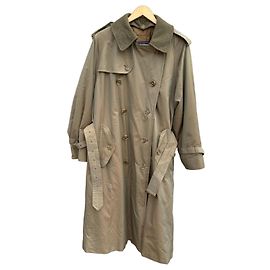 Burberrys Trenchcoat aus Baumwolle in Beige