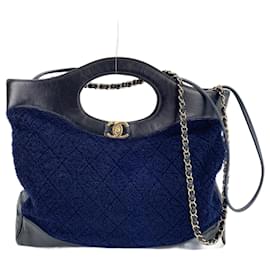 Borsa a tracolla CHANEL 31 Chanel blu navy