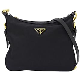 Borsa in nylon nero Prada