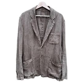 Autre Marque C.P. Company Sportswear Brown Linen Blazer