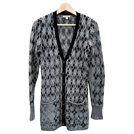 Burberry Brit Argyle Strickjacke