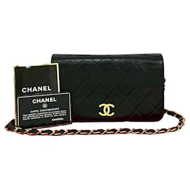 Borsa a tracolla Chanel Matelasse in agnello