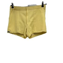 Pantalones cortos Lacoste Amarillos de Poliéster XS