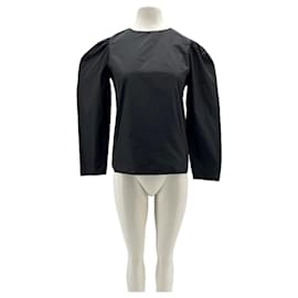 Top Maje negro de poliéster talla 38