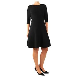 Victoria Beckham Schwarzes Skaterkleid - Größe UK 14