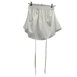 Autre Marque Falda blanca con cordón