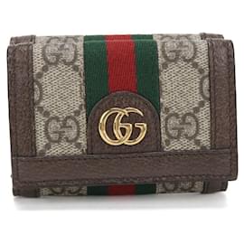 Portafoglio triplice Gucci Ophidia