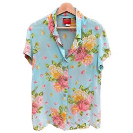 Camicia Kenzo Jungle a maniche corte stampa floreale
