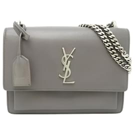 Bolsa de ombro Sunset feminina Saint Laurent
