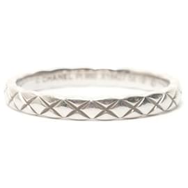 Bague anneau Coco Crush en platine Pt950 Chanel