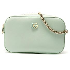 Borsa a tracolla Gucci Supermini Marmont GG