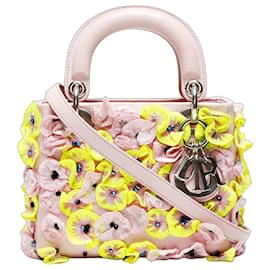 Mini borsa a tracolla Lady Flower Renew Christian Dior