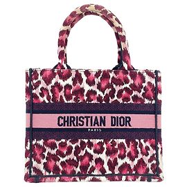 Borsa Book Tote Small Christian Dior Rosa