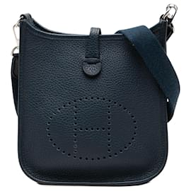 Hermès Blue Clemence Evelyne 16 Amazone