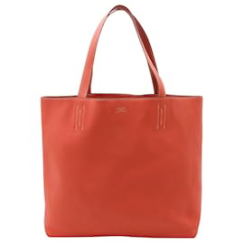 Hermès Orange Clemence Double Sens 36