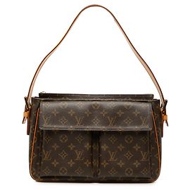 Louis Vuitton Marrone Monogram Viva Cite GM