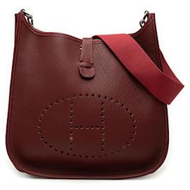 Hermès Red Togo Evelyne I 33