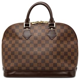 Louis Vuitton Marrone Damier Ebene Alma MM