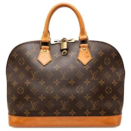 Louis Vuitton Marrone Monogram Alma PM