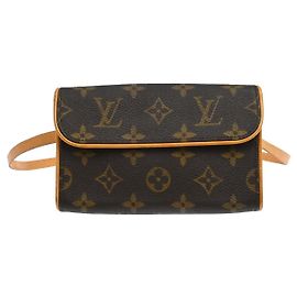Louis Vuitton Pochette Florentine in Canvas Monogram Small