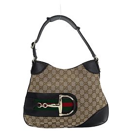 Bolsa de Ombro Gucci Horsebit