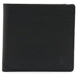 Louis Vuitton Epi Leder Bi-fold Portemonnaie
