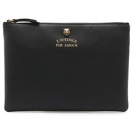GUCCI Animalier Tiger Head Clutch Bag