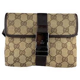 Marsupio Gucci GG Canvas marrone