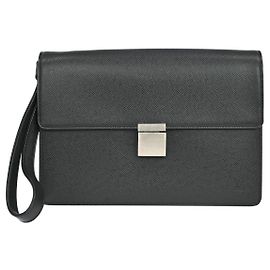 Pochette Louis Vuitton Selenga in pelle Taiga