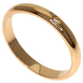 Cartier 1P Diamond Band Ring aus 18K Roségold
