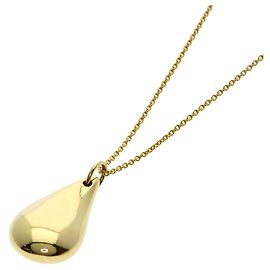 Tiffany & Co. 18K Gelbgold-Tropfen-Halskette