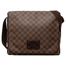 Borsa a tracolla Louis Vuitton Damier Brooklyn MM