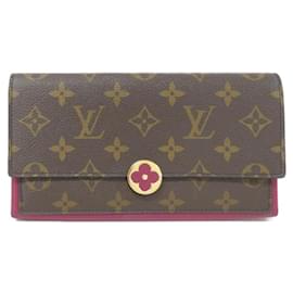 Cartera Louis Vuitton Monogram Portefeuille Flore