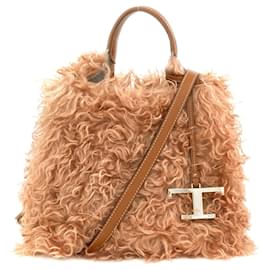 Borsa 2-Way Tod's in mohair rosa
