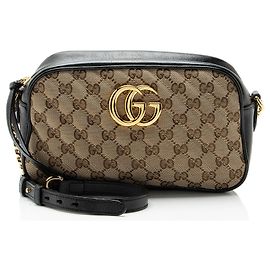 Borsa Camera Piccola Gucci Matelasse GG Canvas GG Marmont