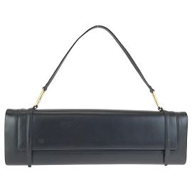 Borsa a mano in pelle Anagram Loewe Nero
