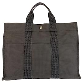 Hermès Hermes Herline MM Tote Tasche Grau