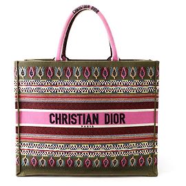 Christian Dior Botanical Print Tote Bag