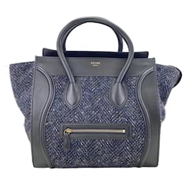Borsa Celine Luggage Mini in Navy - Céline