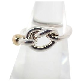 Tiffany & Co. Love Knot Ring aus 925 Silber und 750 Gold