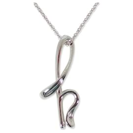 Collana Tiffany & Co. con pendente iniziale H in argento 925