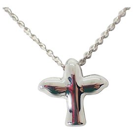 Collana con pendente Tiffany & Co. 925 Peretti Bird Cross
