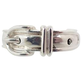 Hermes Sterling Silver 925 Band Ring - Hermès