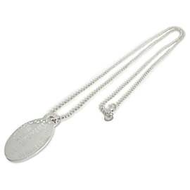 Pendente lungo Tiffany & Co. 925 Return to Tiffany con targhetta ovale