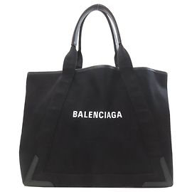 Borsa Balenciaga Navy Cabas M Tote Bag