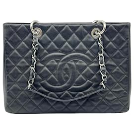 Chanel Grand Shopping Borsa Shopper in Pelle Caviar Nera