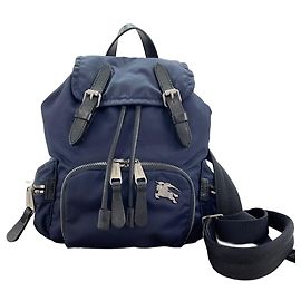 Kleiner Burberry Rucksack in Navy